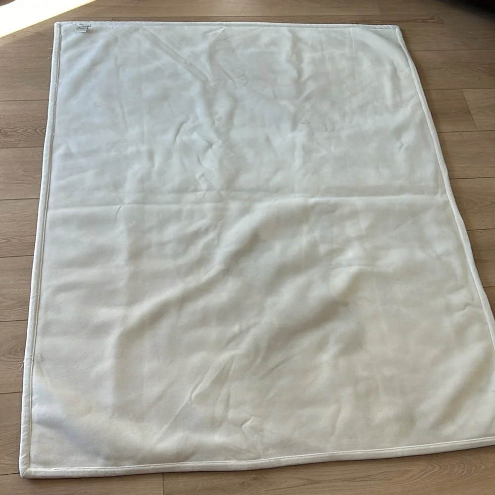 Pottery Barn Faux Mink Blanket 50x60